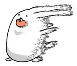 Excuse me, I am a rabbit! PART6 sticker #4227258