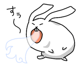 Excuse me, I am a rabbit! PART6 sticker #4227259