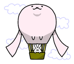 Excuse me, I am a rabbit! PART6 sticker #4227260