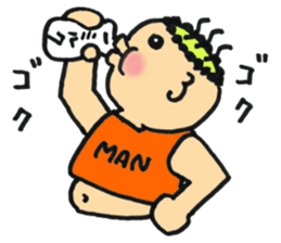 SPA MAN sticker #4227429