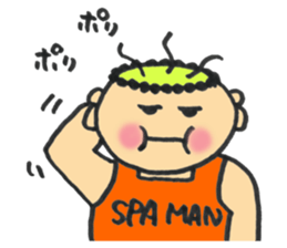 SPA MAN sticker #4227438