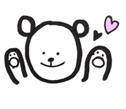 warm and fuzzy bear's sticker #4227709