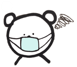 warm and fuzzy bear's sticker #4227712