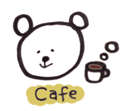 warm and fuzzy bear's sticker #4227725