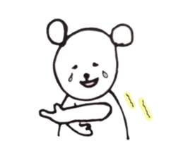 warm and fuzzy bear's sticker #4227739