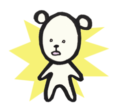 warm and fuzzy bear's sticker #4227740