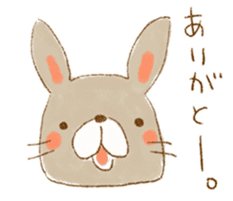 hitokoto Rabbit sticker #4227864