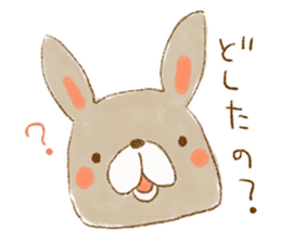 hitokoto Rabbit sticker #4227872
