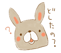 hitokoto Rabbit sticker #4227872
