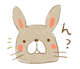 hitokoto Rabbit sticker #4227873