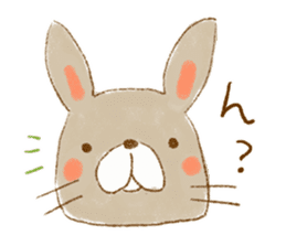 hitokoto Rabbit sticker #4227873