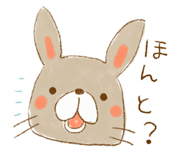 hitokoto Rabbit sticker #4227874