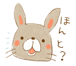 hitokoto Rabbit sticker #4227874