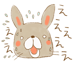 hitokoto Rabbit sticker #4227887