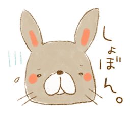 hitokoto Rabbit sticker #4227889