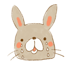 hitokoto Rabbit sticker #4227891