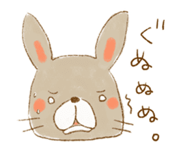 hitokoto Rabbit sticker #4227892