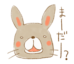 hitokoto Rabbit sticker #4227895