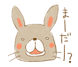hitokoto Rabbit sticker #4227895