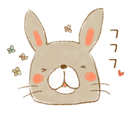 hitokoto Rabbit sticker #4227897