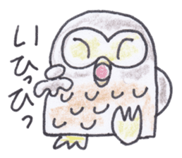 Ho-kun the owl sticker #4228170