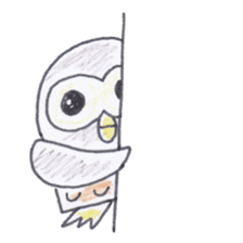 Ho-kun the owl sticker #4228173