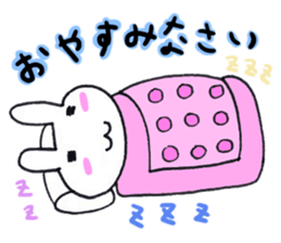 A respect language  Rabbit. sticker #4228383