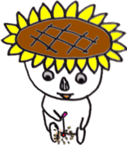 Fairy of the sunflower [the sun] sticker #4228575