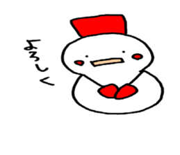 Snowman and his friends sticker #4229350