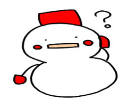 Snowman and his friends sticker #4229373