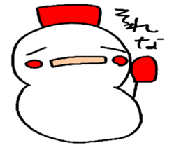 Snowman and his friends sticker #4229376