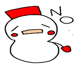 Snowman and his friends sticker #4229378