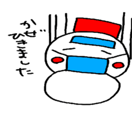 Snowman and his friends sticker #4229380