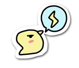 Elephant and chick sticker #4229518