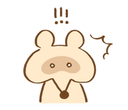 daily tanuki sticker1 sticker #4229614