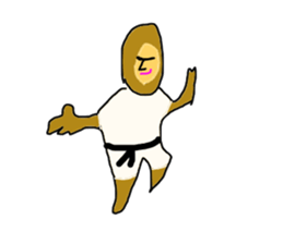 Animal pouse word sticker #4229973