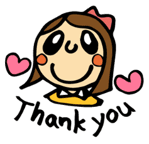 Hapiko and family, Heartwarming sticker sticker #4230466