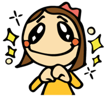 Hapiko and family, Heartwarming sticker sticker #4230468