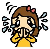 Hapiko and family, Heartwarming sticker sticker #4230474