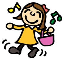 Hapiko and family, Heartwarming sticker sticker #4230480