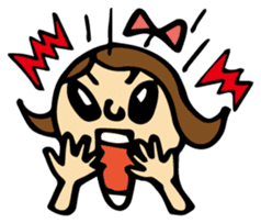 Hapiko and family, Heartwarming sticker sticker #4230484