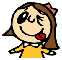 Hapiko and family, Heartwarming sticker sticker #4230488