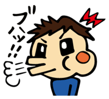 Hapiko and family, Heartwarming sticker sticker #4230489