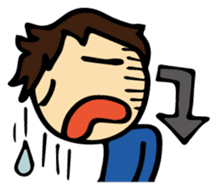 Hapiko and family, Heartwarming sticker sticker #4230496