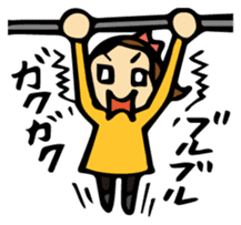 Hapiko and family, Heartwarming sticker sticker #4230499