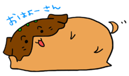 takoyakiwanko sticker #4230592