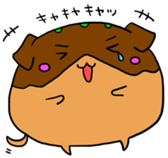 takoyakiwanko sticker #4230610