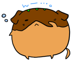 takoyakiwanko sticker #4230621