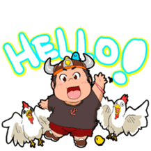 KUMACCHI and VIKING sticker #4231584