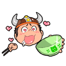 KUMACCHI and VIKING sticker #4231602